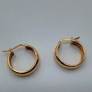 Handmade Earrings for Women, Solid 18k Gold